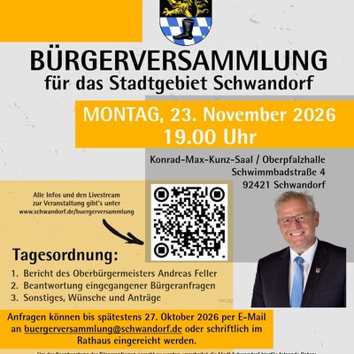 Plakat B&uuml;rgerversammlung 2026 SoMe