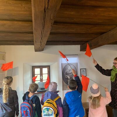 Kinderf&uuml;hrung am Blasturm