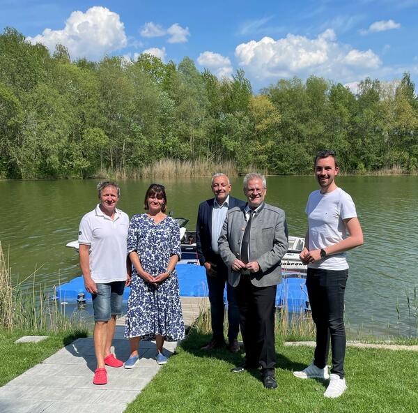 Bild vergrößern: Gemeinsamer Termin mit dem Club Ski Nautique e.V.