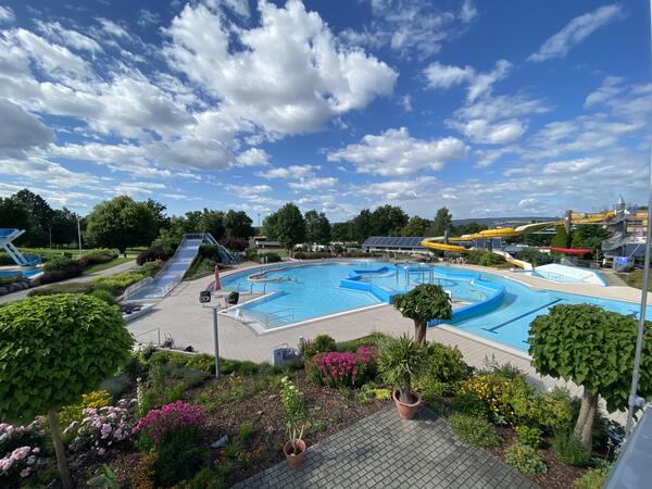 Wasserspa im Erlebnisbad Schwandorf