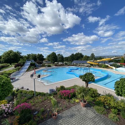 Bild vergrößern: Wasserspa im Erlebnisbad Schwandorf