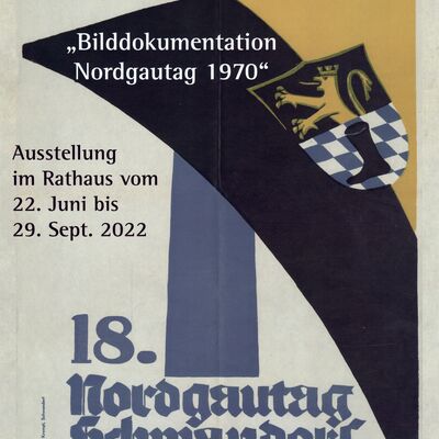Plakat Bilddokumentation Nordgautag 1970
