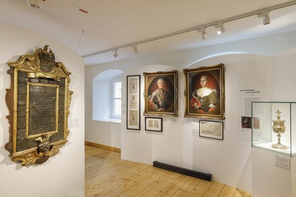 Fotografie der Ausstellungsfläche